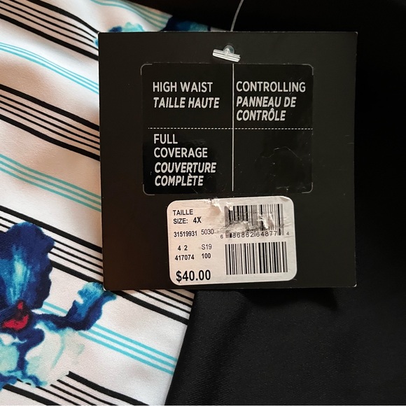 Sea Swimwear Bikini Bottom Floral 4X - Picture 9 of 13